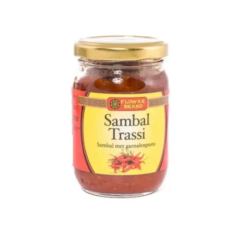 Flower Brand Sambal Trassi - 200g-Global Food Hub