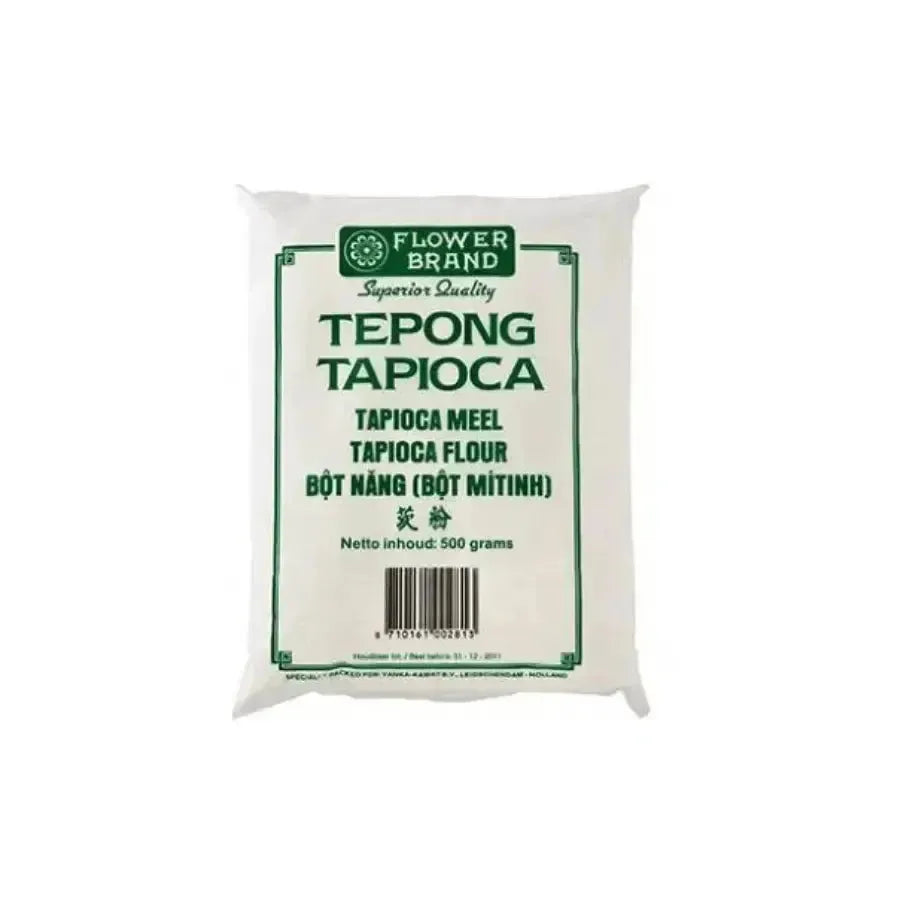 Flowerbrand Tepong Tapioca Flour / Meel-500 grams-Global Food Hub