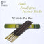 Flute Eucalyptus Incense Sticks - 20 Sticks-Global Food Hub