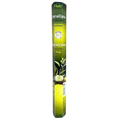 Flute - Eucalyptus Incense Sticks - 20 Sticks-Global Food Hub