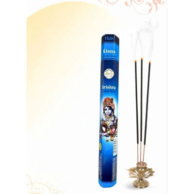 Flute Krishna Incense Sticks - 20 Sticks-Global Food Hub