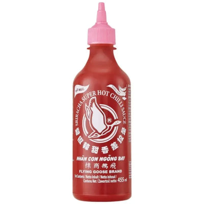 Flying Goose Sriracha Chilli Sauce Super Hot - No MSG - 455ml-Global Food Hub