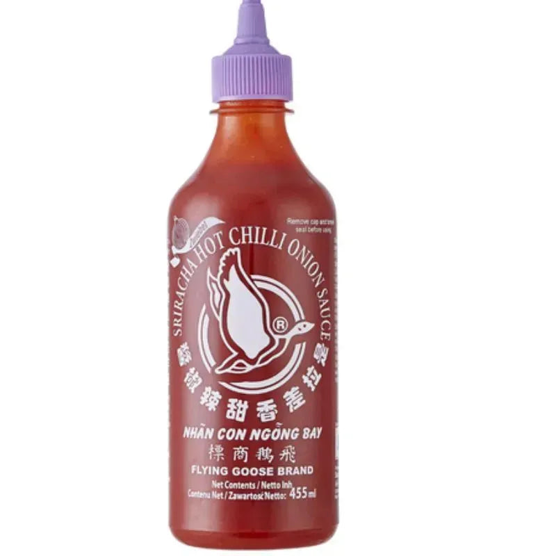 Flying Goose Sriracha Chilli Sauce with Onion - 455ml-Global Food Hub