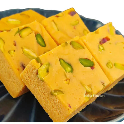 Fresh Mithai / Sweets Besan Barfi - 400g-Global Food Hub