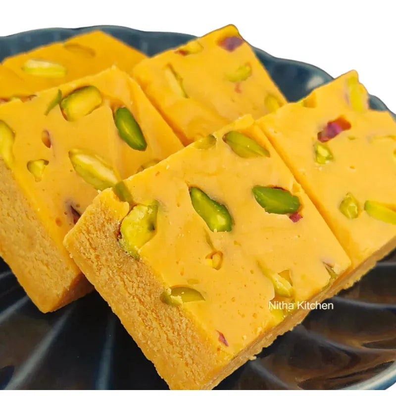 Fresh Mithai / Sweets Besan Barfi-400gms-Global Food Hub