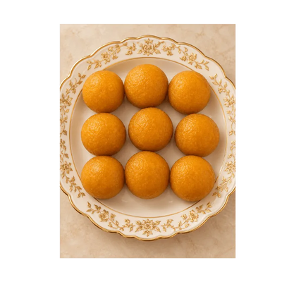 Fresh Mithai / Sweets Besan Ladoo - 400 grams-Global Food Hub