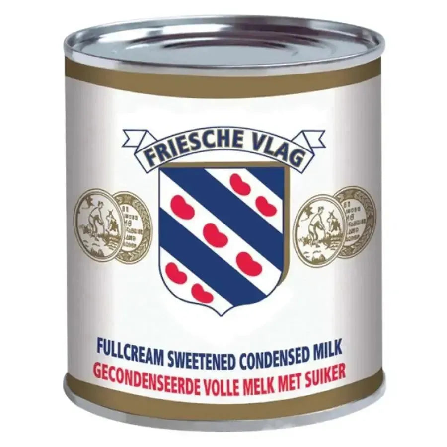 Friesche Vlag Gecondenseerde Volle Melk - 397g-Global Food Hub