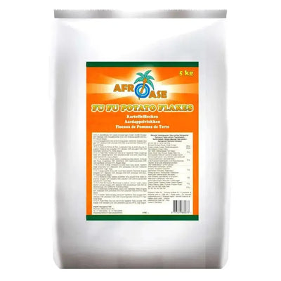 Fu Fu Potato Flakes AFROASE - 5Kgs-Global Food Hub