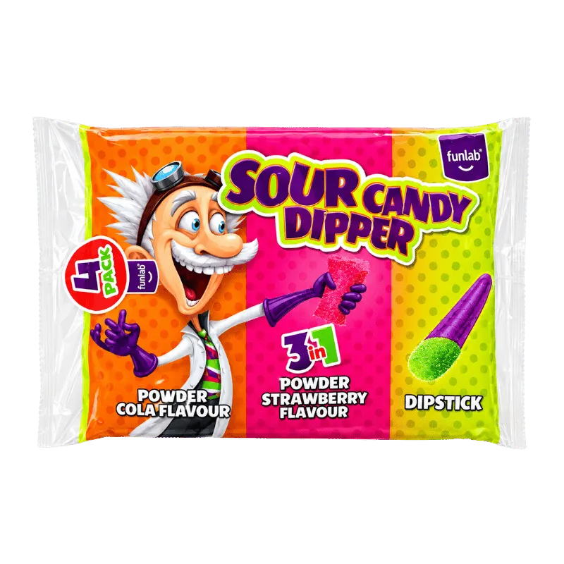 Funlab Sour Candy Dipper - 80g-Global Food Hub