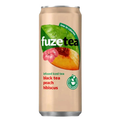Fuzetea Black Tea, Peach, Hibiscus-250 ml-Global Food Hub