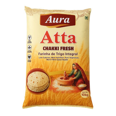 Aura Chakki Fresh Atta/ Flour- 10kg