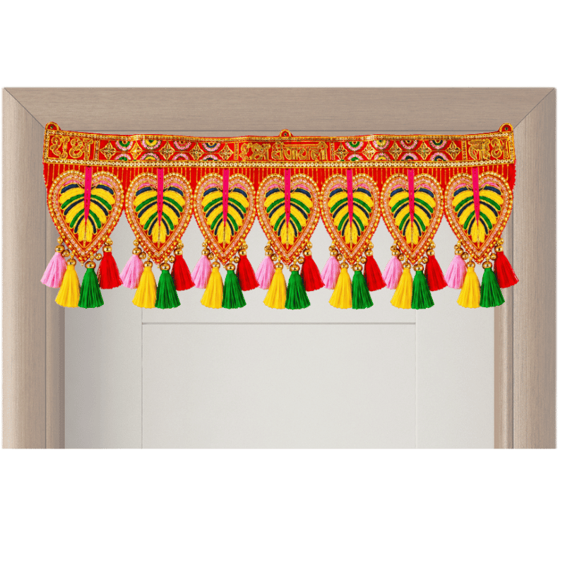 Colorful Pan Leaf Design Toran - ES17
