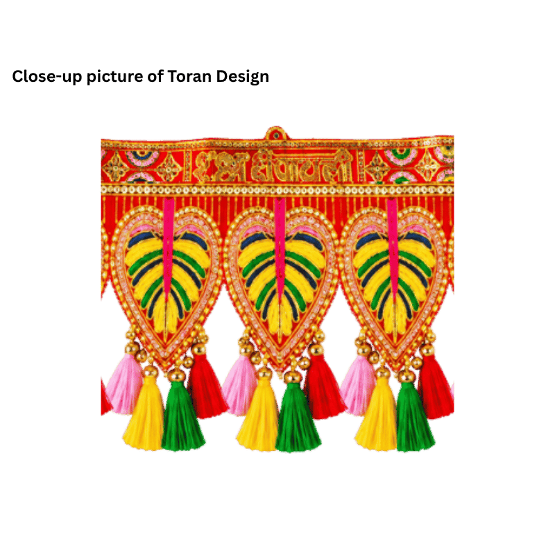 Colorful Pan Leaf Design Toran - ES17