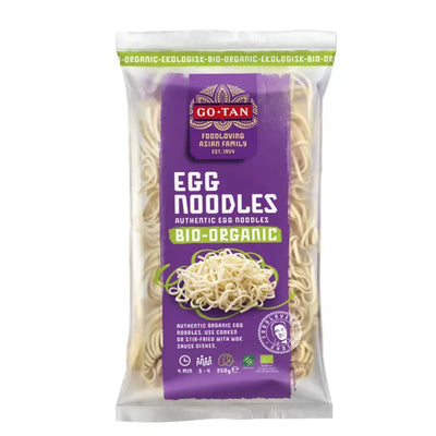 GO-TAN Egg Noodles Organic - 250g-Global Food Hub