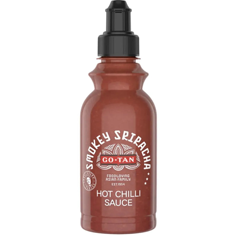 GO-TAN Smokey Hot Chilli Sauce-215 ml-Global Food Hub