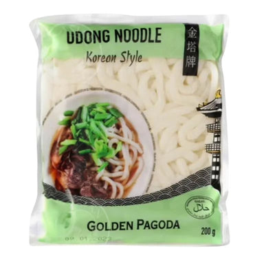 GOLDEN PAGODA Fresh Udong Noodle Korean Style - 200g-Global Food Hub