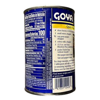 GOYA Black Eye Peas - 439g-Global Food Hub