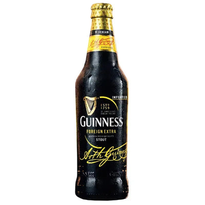 GUINNESS Beer 7,5% Alc. -Plato 17,49 - Bottle - 600ml-Global Food Hub