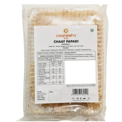 Ganesh Bhel Chaat Papadi - 200g-Global Food Hub