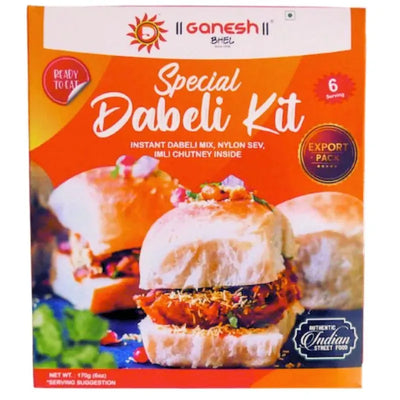 Ganesh Bhel Kacchi Dabeli Family Pack - 170g-Global Food Hub