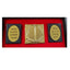 Ganesh Photo Frame With Charan Paduka Gift Set-Global Food Hub
