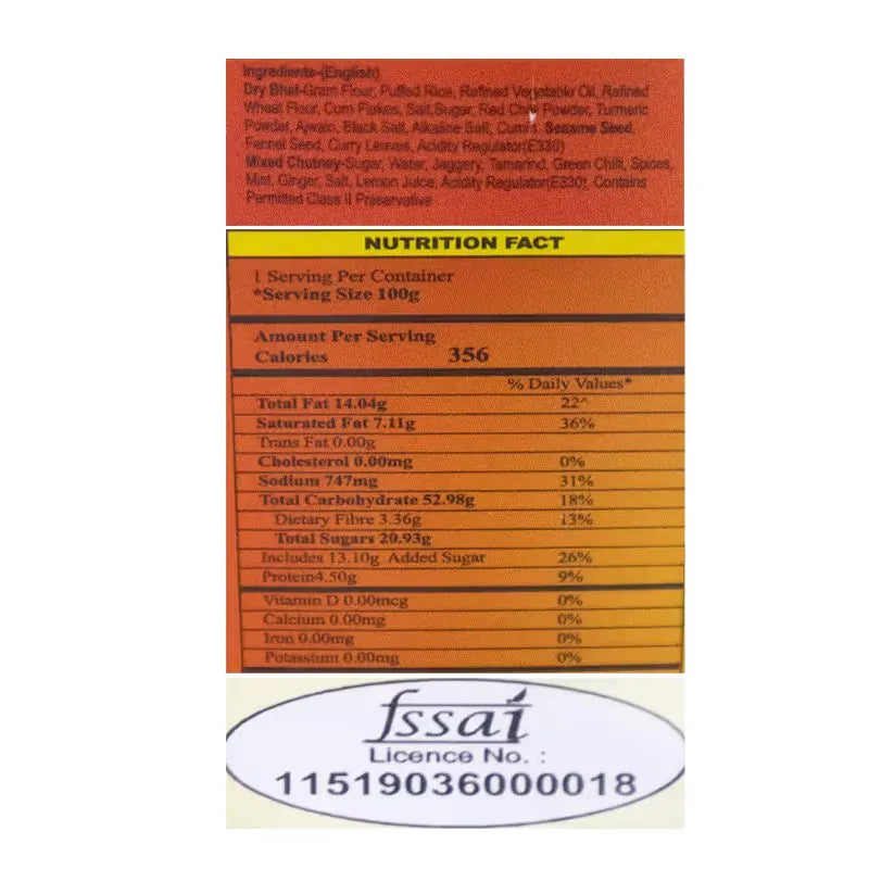 Ganesh Travel Break Bhel - 100g-Global Food Hub