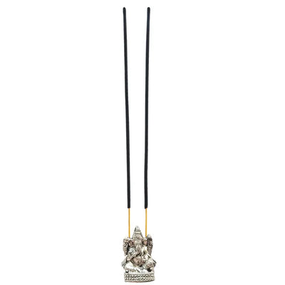 Ganpati Metal Incense Stick Holder-Global Food Hub