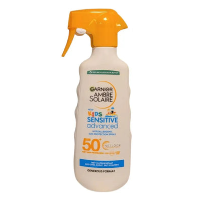 Garnier Ambre Solaire Hypoallergenic Sun Protection Spray SPF 50- 300ml-Global Food Hub