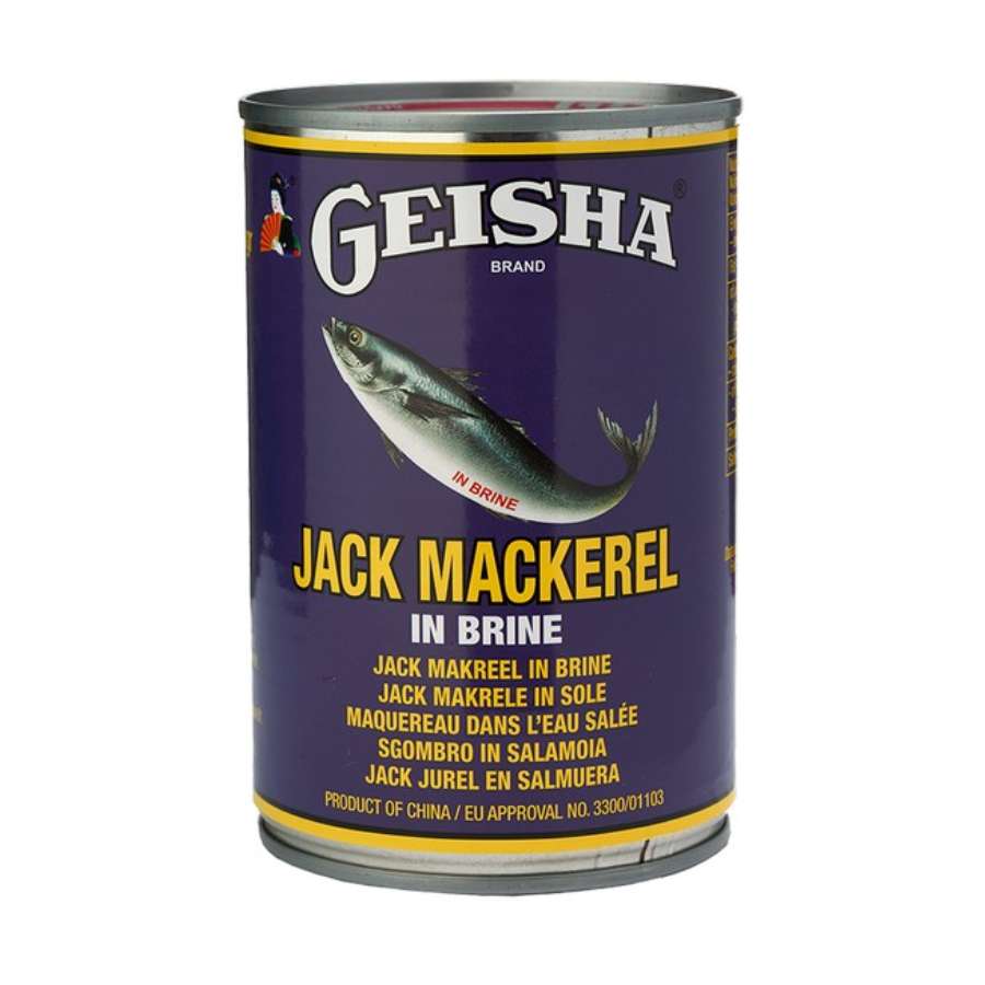 Geisha Jack Mackerel in Brine-Global Food Hub
