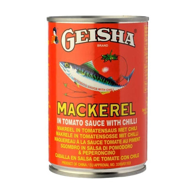 Geisha Mackerel in Tomato Sauce with Chilli-Global Food Hub