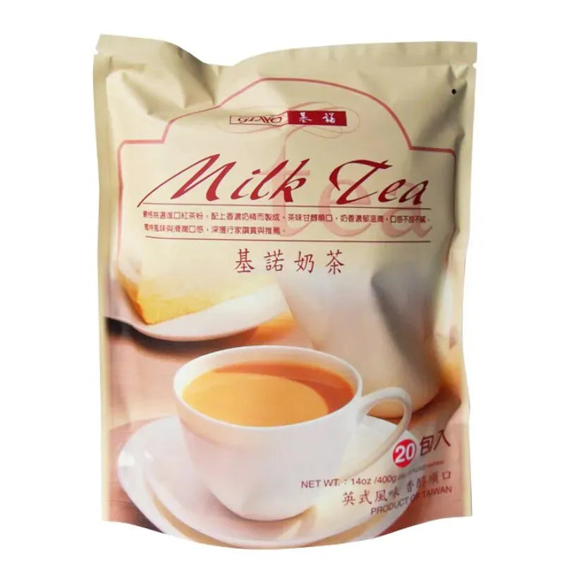 Gino Milk Tea Powder - 400g (20pcs of 20g each)-Global Food Hub