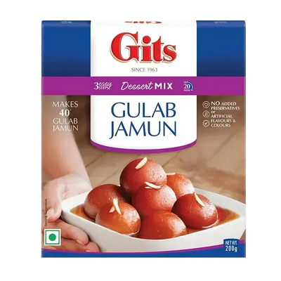 Gits Gulab Jamun Mix - 200g-Global Food Hub