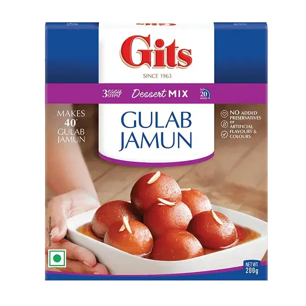 Gits Gulab Jamun Mix-200 grams-Global Food Hub