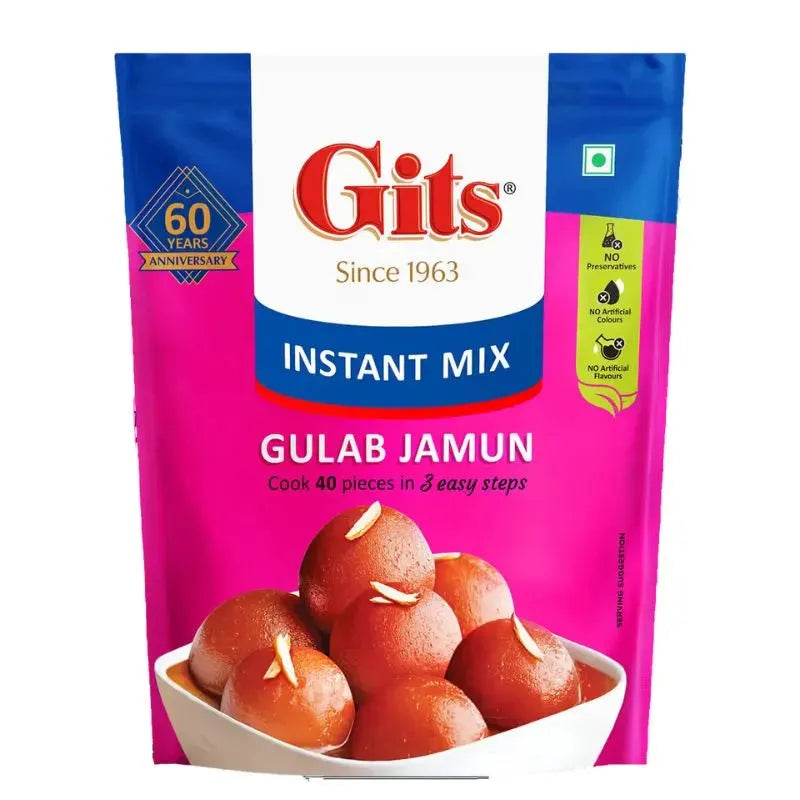 Gits Instant Mix Gulab Jamun - 200g-Global Food Hub