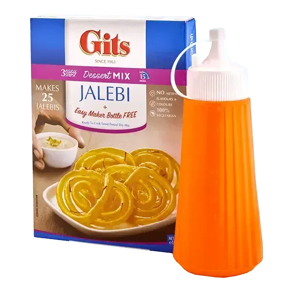 Gits Jalebi Mix with Maker Bottle-Global Food Hub