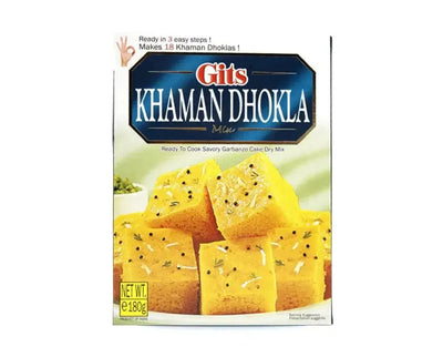 Gits Khaman Dhokla Mix - 180g-Global Food Hub