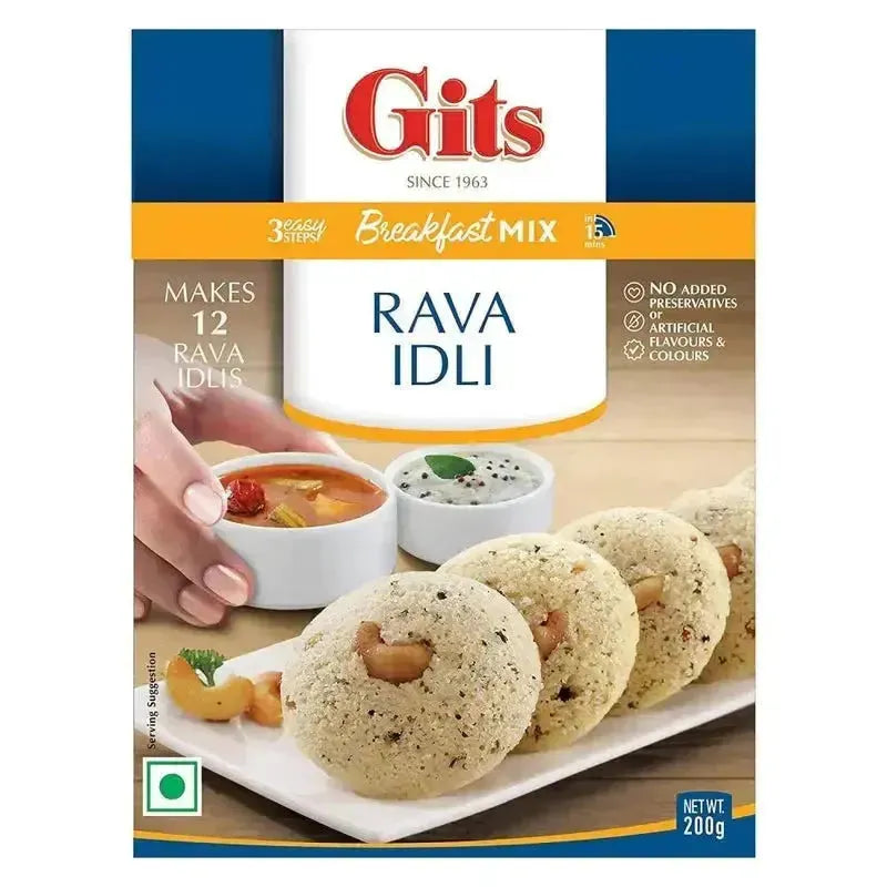 Gits Rava Idli Mix - 200g-Global Food Hub