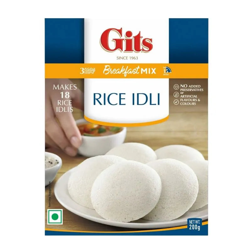 Gits Rice Idli - 200g-Global Food Hub