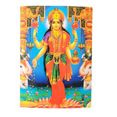 Goddess Lakshami Postcard-Global Food Hub
