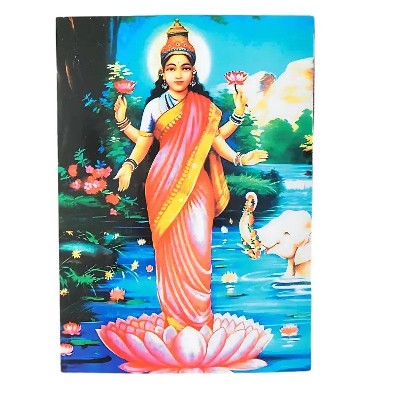 Goddess Lakshmi Postcard-Global Food Hub