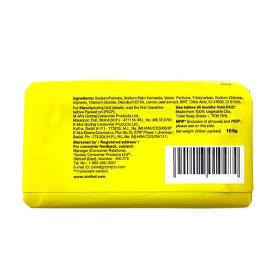 Godrej Cinthol Lime Soap - 100g-Global Food Hub