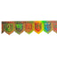 Gold Foil Diwali Toran 71cm x 11cm T3-Global Food Hub