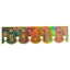 Gold Foil Diwali Toran 71cm x 11cm T4-Global Food Hub