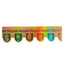 Gold Foil Diwali Toran 71cm x 11cm T5-Global Food Hub