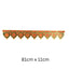 Gold Foil Diwali Toran 81cm x 11cm T7-Global Food Hub