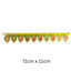 Gold Foil Diwali Toran 81cm x 11cm T8-Global Food Hub