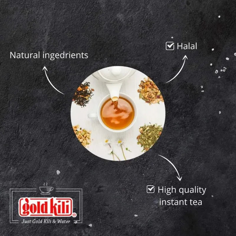 Gold Kili Instant Matcha Latte with Ginger - 250g (10x25g)-Global Food Hub