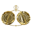 Golden Double Jar Display Stand-Global Food Hub
