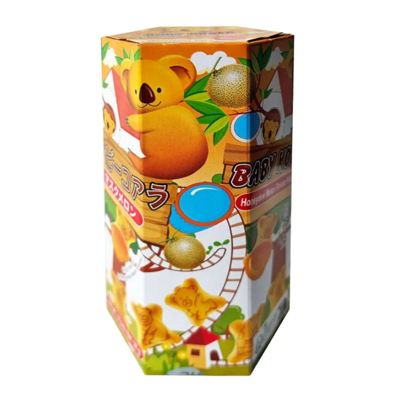 Golden Lily Baby Koala Cream Filled Biscuits- Honeydew Melon Flavour-38 grams-Global Food Hub