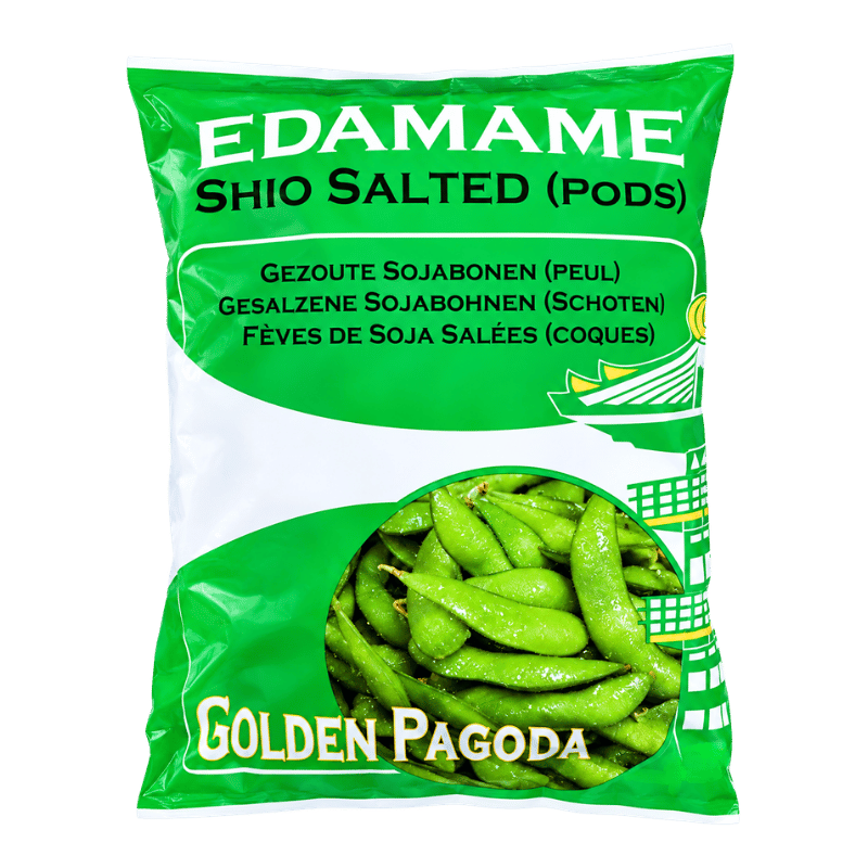 Golden Pagoda - Frozen Shio Salted Edamame - 400g-Global Food Hub